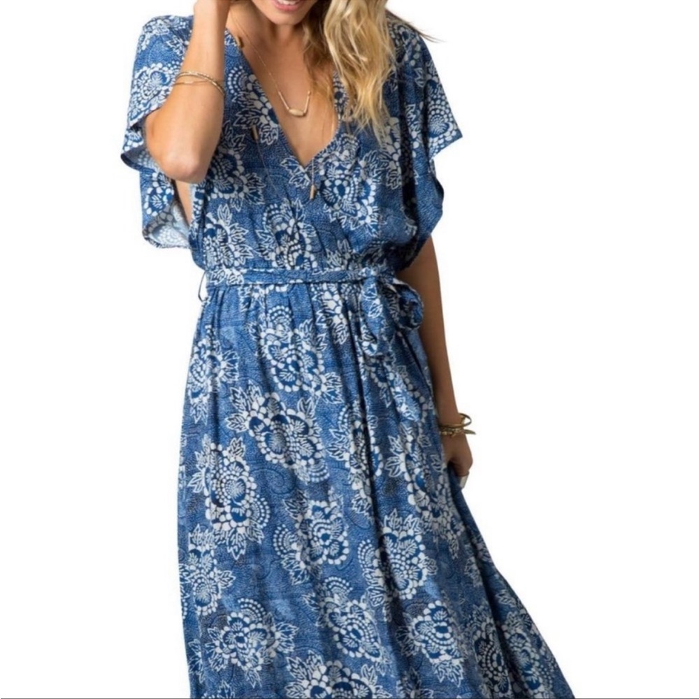Rip Curl floral maxi dress